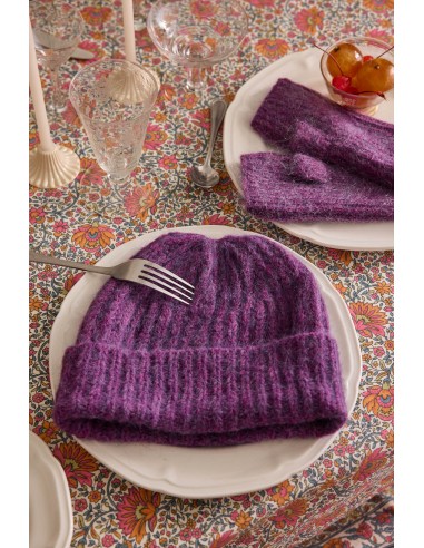 Lot de Fête : Bonnet + Mitaines suggérées chez